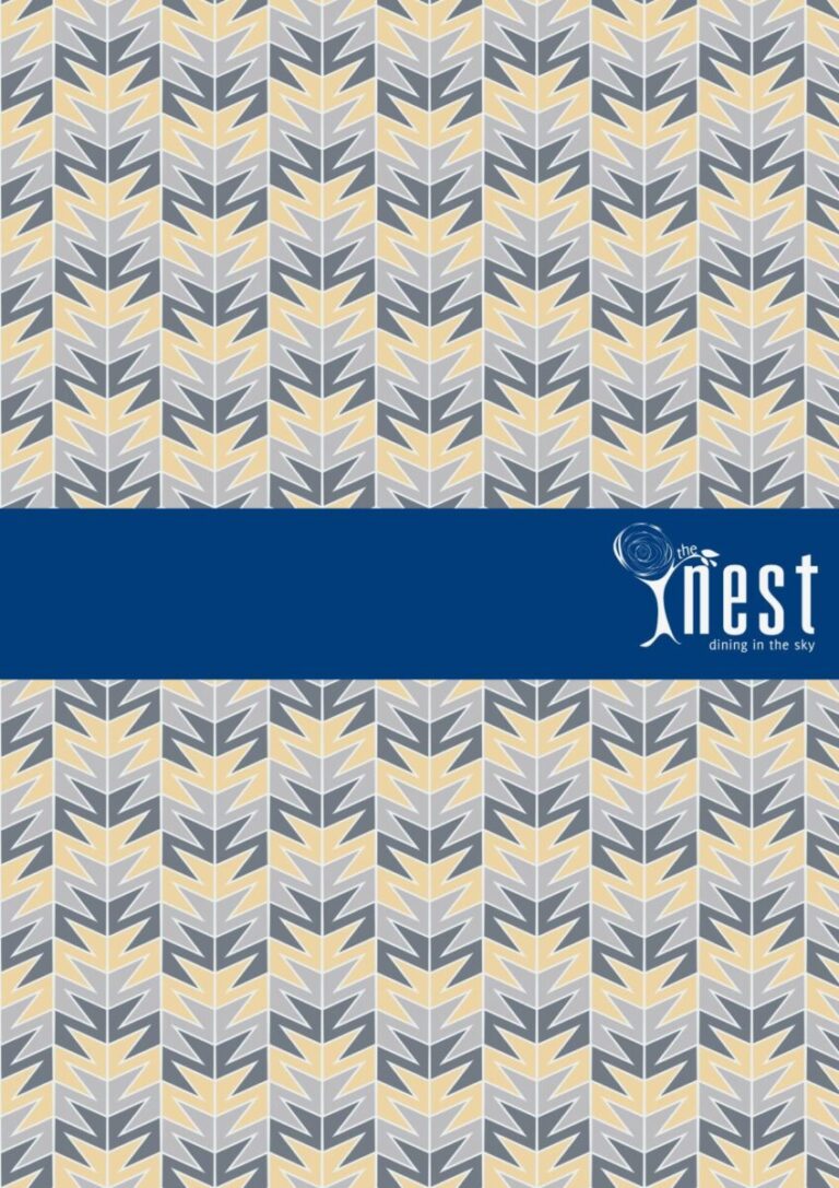 The Nest Menu Cover
