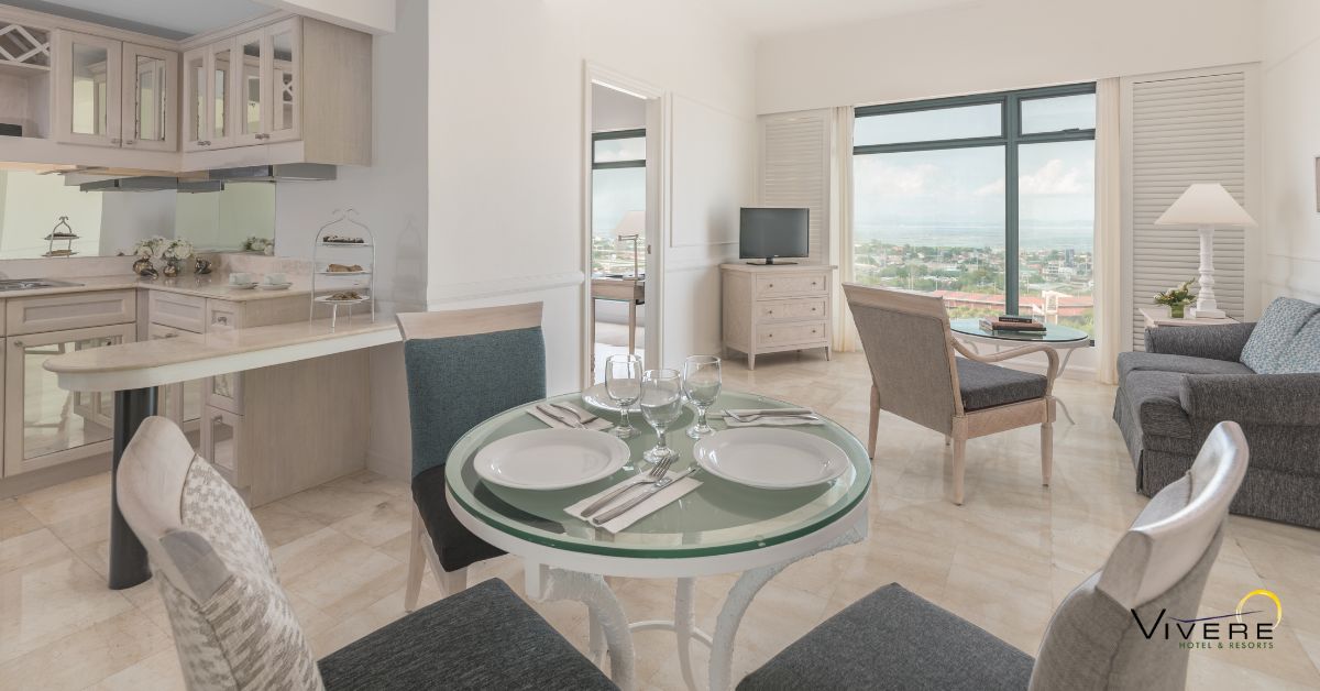 Two-bedroom suite at Vivere Hotel for families or longer Alabang staycations 
