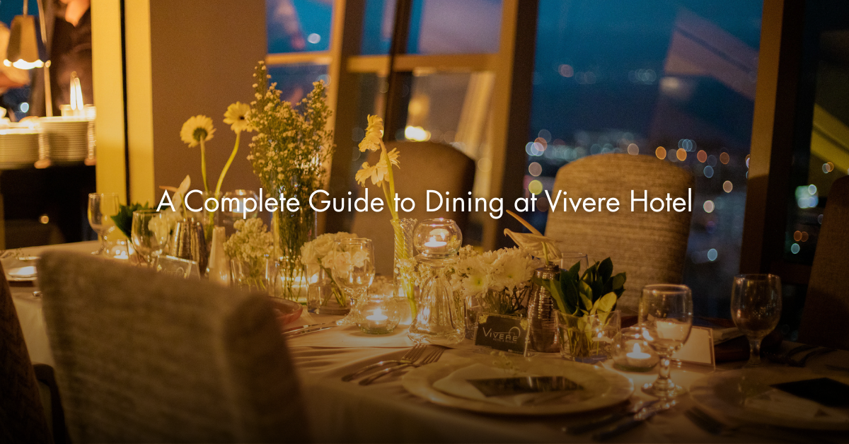 Dining at Vivere Hotel | Alabang Food Guide